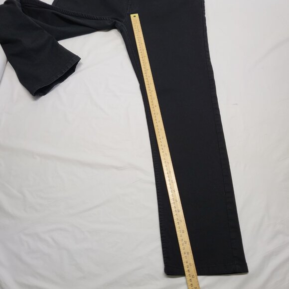 Jachs New York Mens Jeans 36 X 32 Stretch Straight Leg Black - Picture 12 of 16